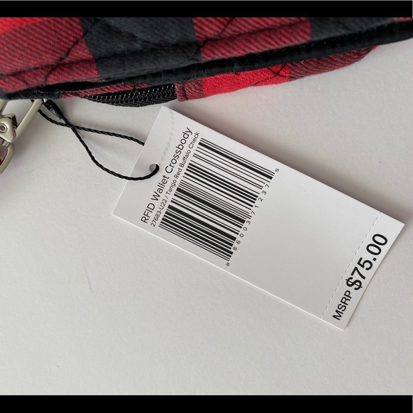 Vera Bradley Tango Red Buffalo Check 